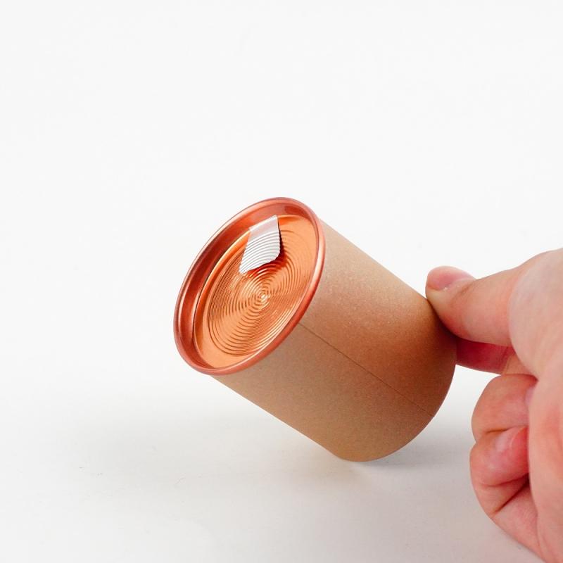 Cheap Tin Containers For Food Packaging Supplier - 100g Easy Open Airtight Tea tin can TTC-005 – Jiayi detail pictures