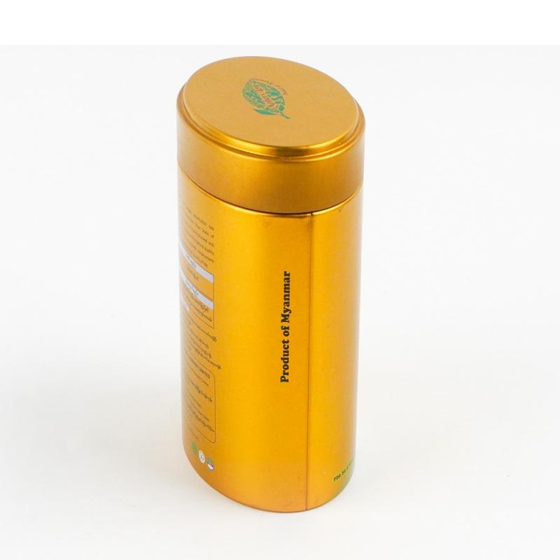 ODM Custom Cookie Cans Factories -Luxury Aluminum Metal Tea tin can TTC-029 – Jiayi detail pictures