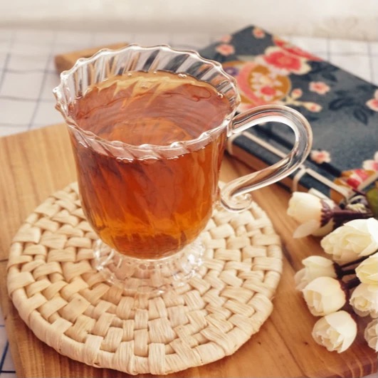 luxury glass water tea coffee cup